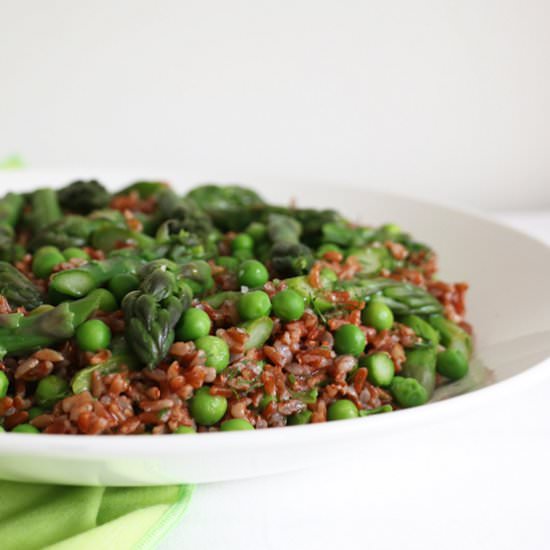 Asparagus, Peas and Dill Salad