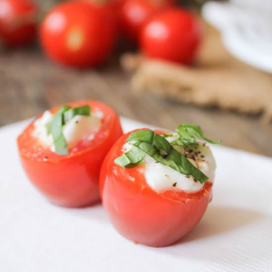 Caprese Bites with Honey-Balsamic