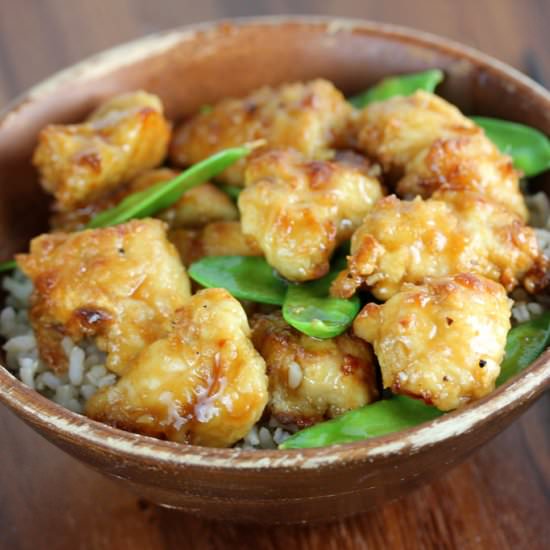 Chicken with Snow Peas