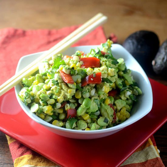 Edamame Avocado Salad
