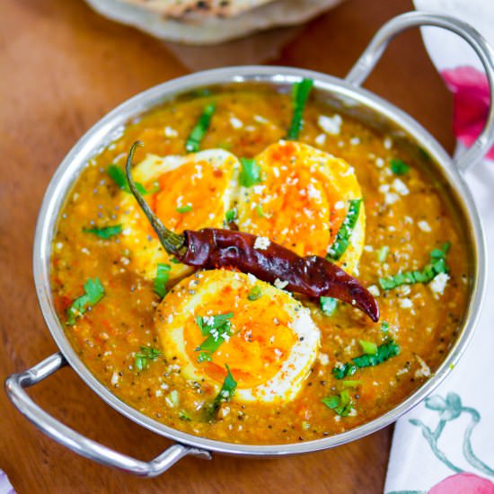 Kolhapuri Egg Curry