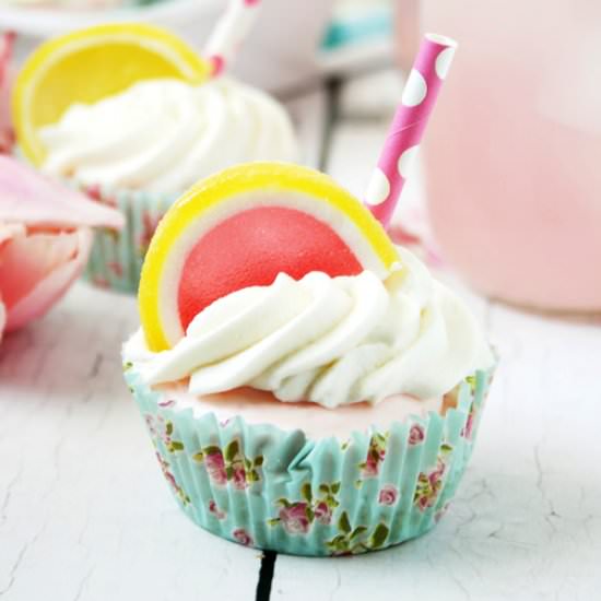Pink Lemonade Mini Cheesecakes