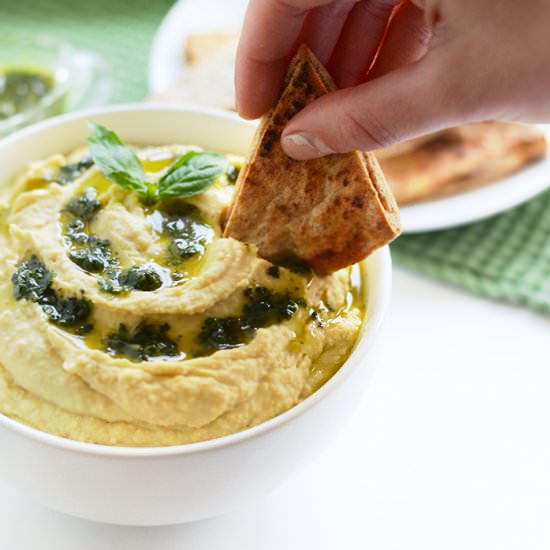 Lemon Garlic Hummus