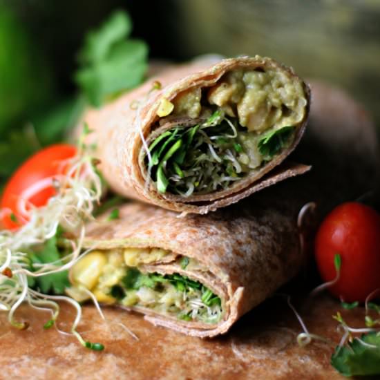 Southwestern Chickpea Avocado