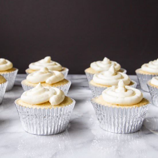 Vanilla Almond Cupcakes