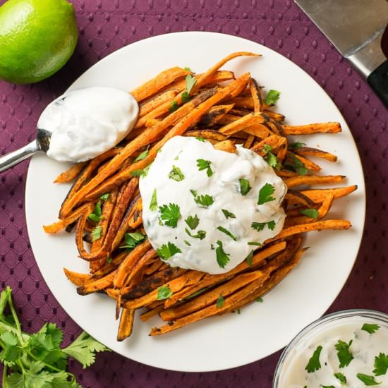 Oven Baked Sweet Potato Fries