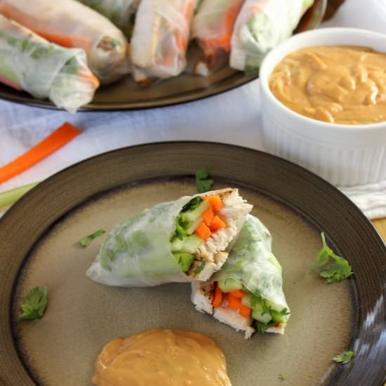 Chicken Spring Rolls