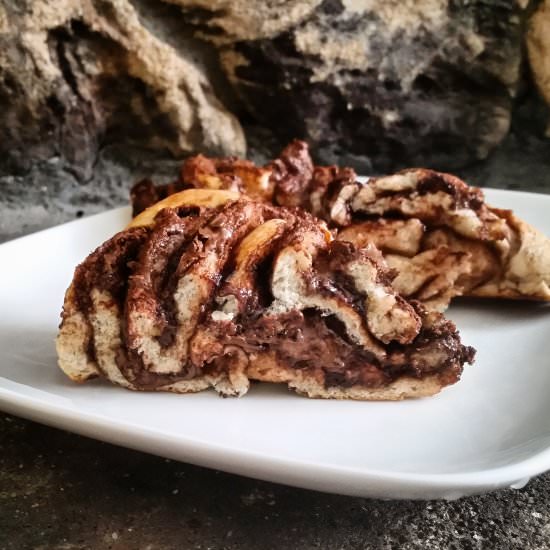 Braided Nutella Bread