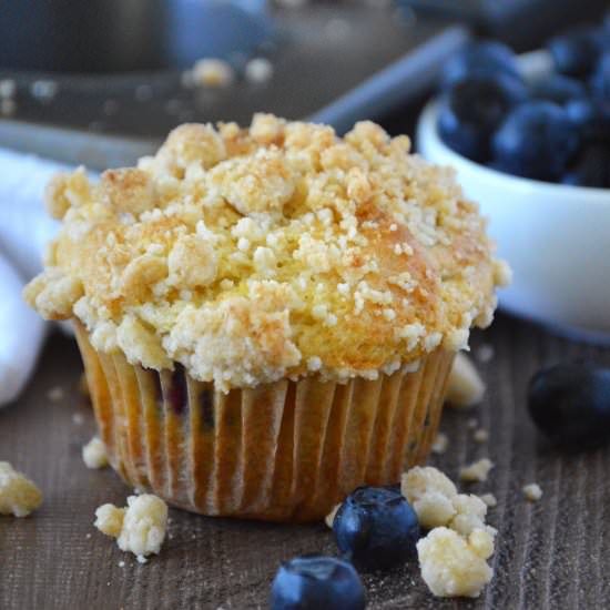 Blueberry Crumb Muffins