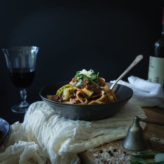Pappardelle with Veal Ragu