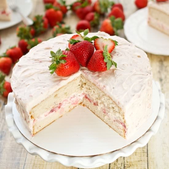 Strawberry Dream Layer Cake