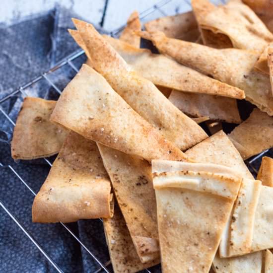 Quick Flatbread Crackers
