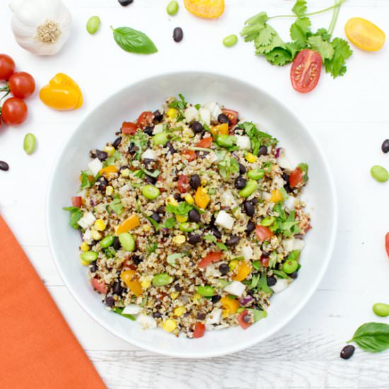 Quinoa Confetti Salad [vegan]