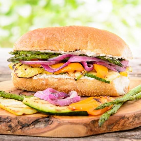 Grilled Vegetable Sandwiches