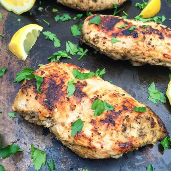 Za’atar Spiced Grilled Chicken
