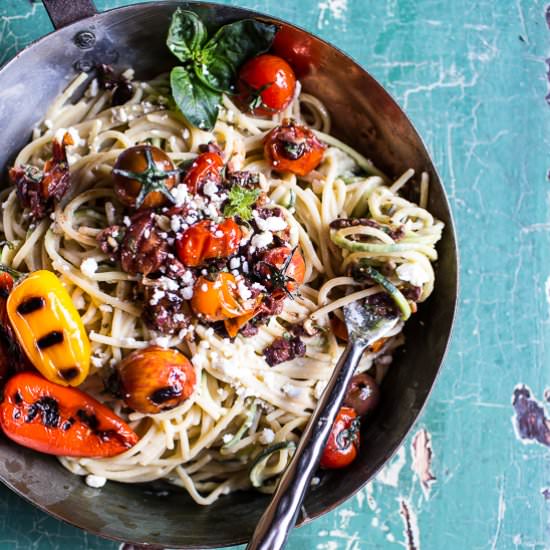 Hummus Noodles