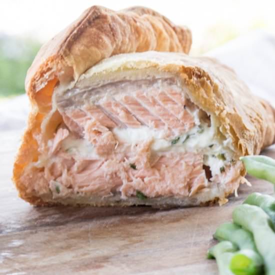 Salmon in Puff Pastry