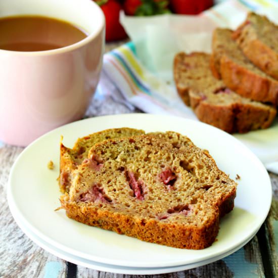 Strawberry Banana Bread