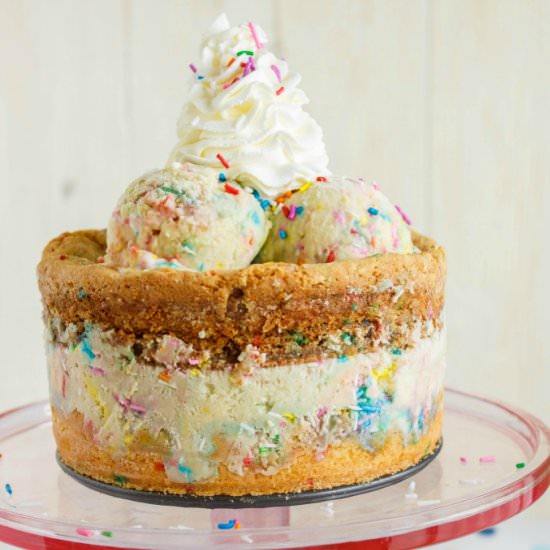 Birthday Cake Ice Cream Cake