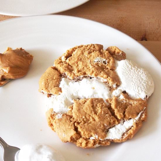 Fluffernutter Cookies