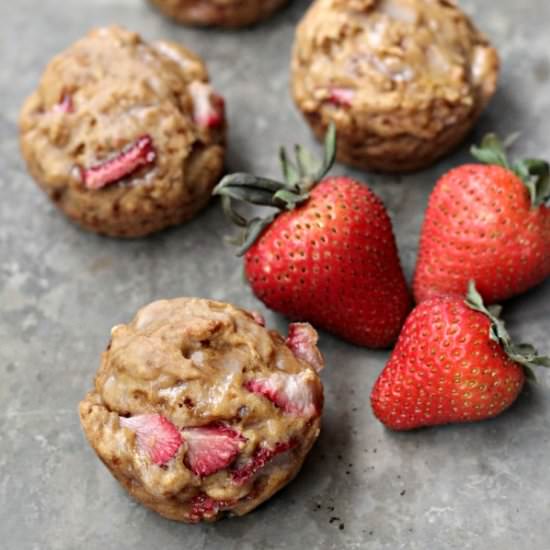 Gluten-Free Strawberry Muffins