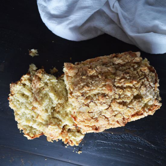 Almond Crumble Banana Bread
