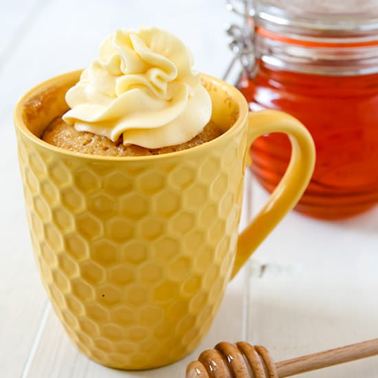 Honey Mug Cake