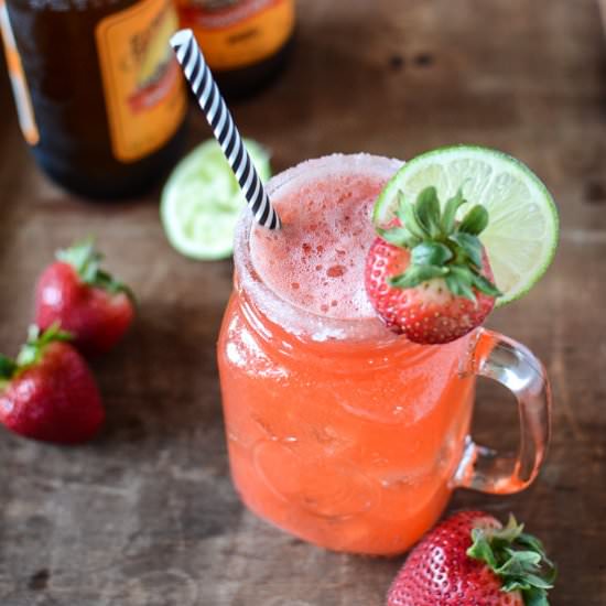 Strawberry Mocktail Mules