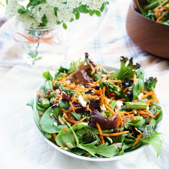 Roasted Asparagus Spring Salad