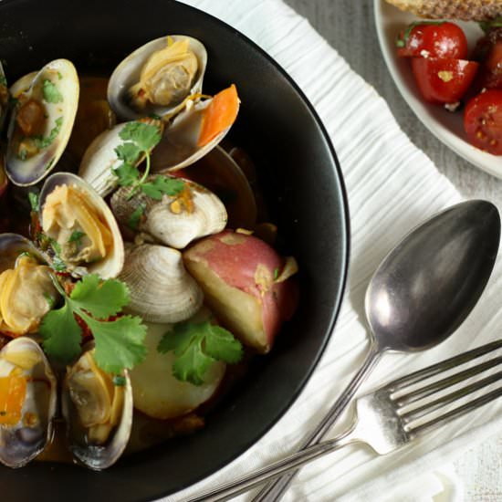 Chorizo and Clams