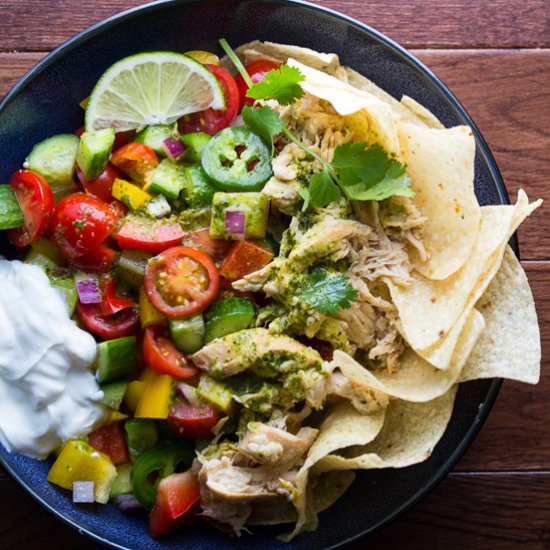 Beer Chicken Taco Salad