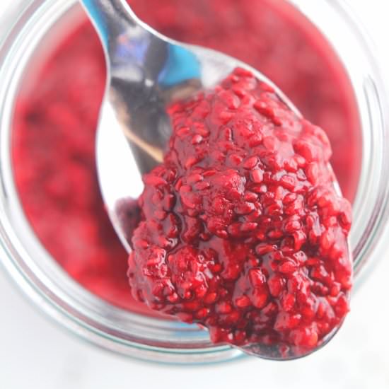 10 Minute Raspberry Jam