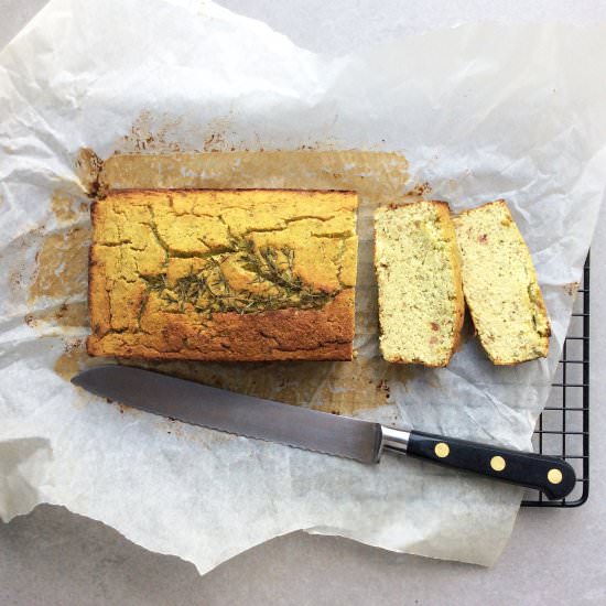Lemon Thyme Courgette Cake