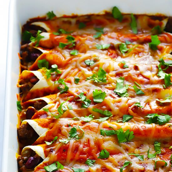 Beef Enchiladas