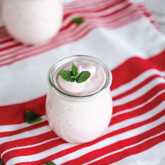 Homemade Strawberry Whips