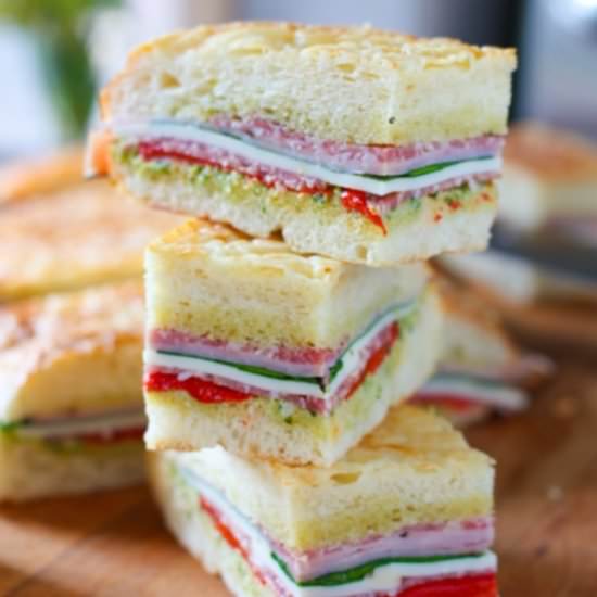 Pressed Italian Sandwiches
