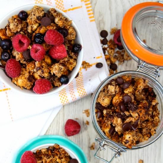 Nutty, Grain Free Granola