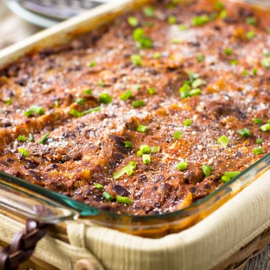 Black Bean Vegan Lasagna