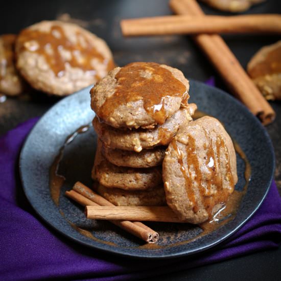 Cinnamon Chai Oatmeal Cookies