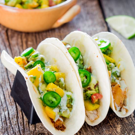 Blackened Fish Tacos