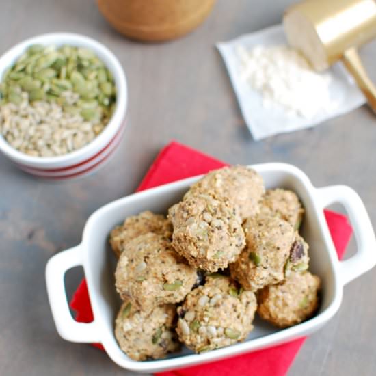 Almond Butter Protein Balls