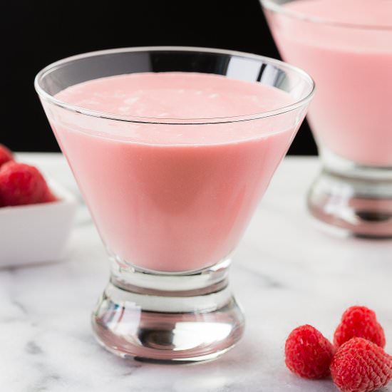Raspberry Sherbet Martini