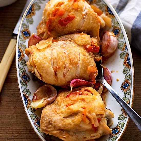 Garlic Skillet Chicken