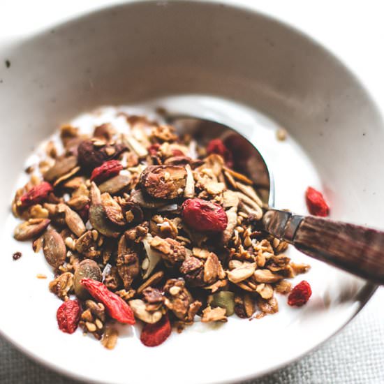 Blood Orange Granola