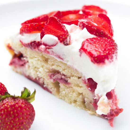 Strawberry Shortcake Cake