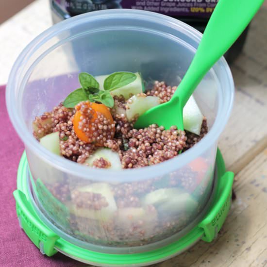 Purple Quinoa Salad