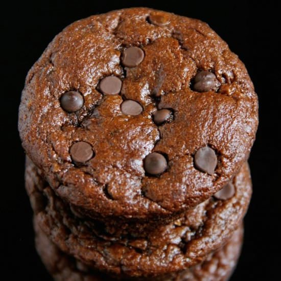 Flourless Chocolate Zucchini Muffin