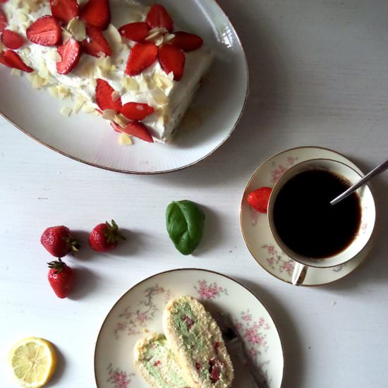 Strawberry Basil Roll