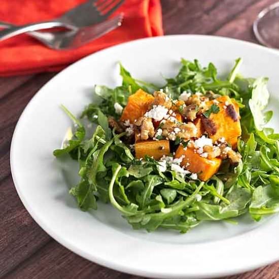 Sweet Potato & Arugula Salad