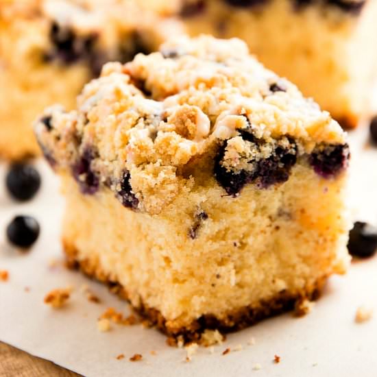 Lemon Blueberry Coffee Cake